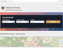 Tablet Screenshot of hotelsinvienna.org